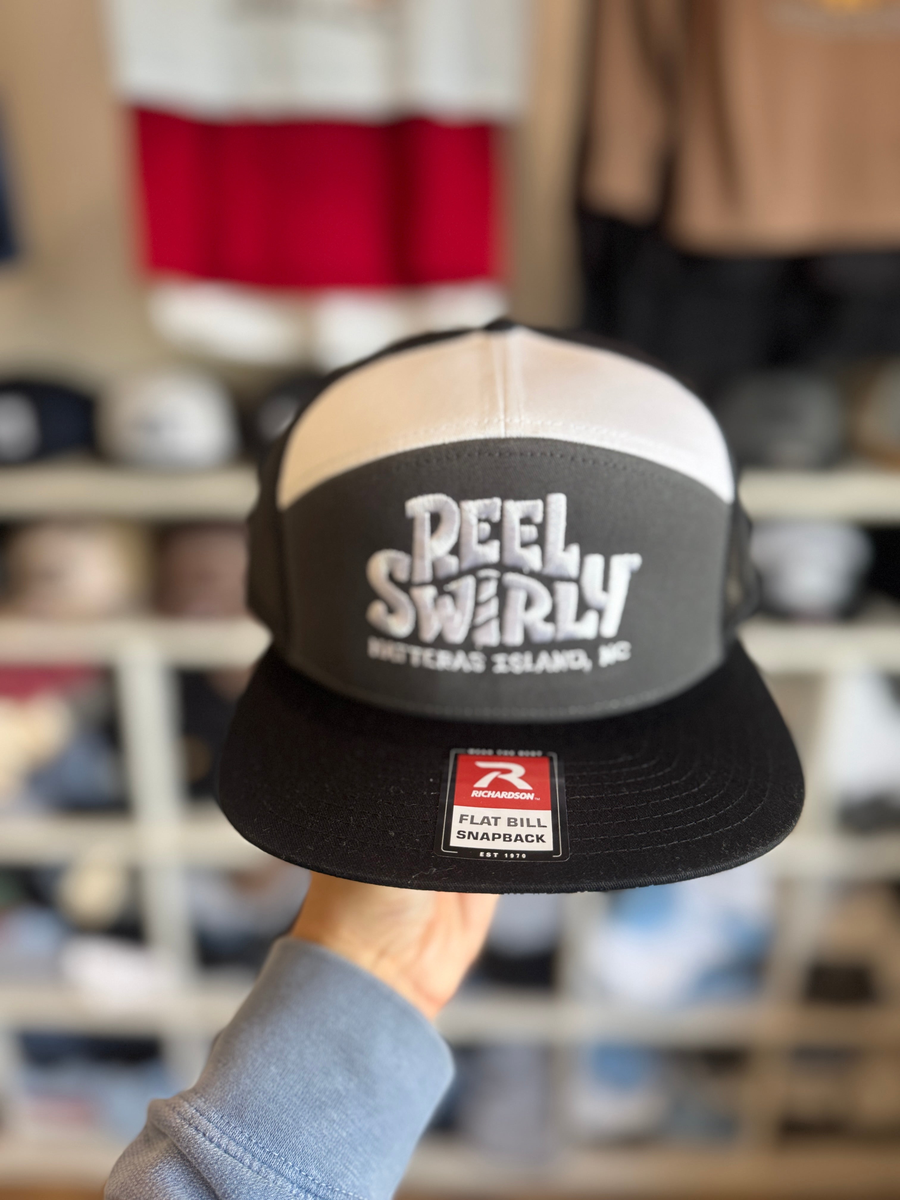 Gray & Black Snapback